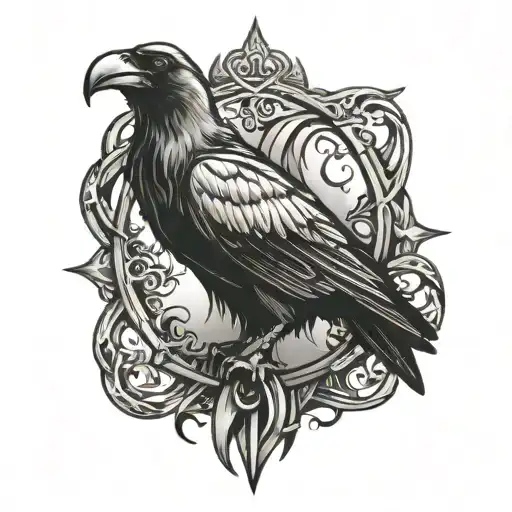 Raven Reapers Valhalla Symbol