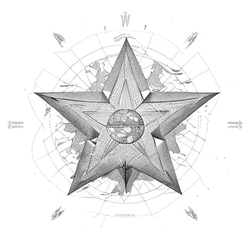 North Star World Map