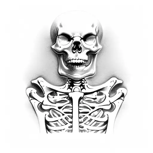 Skeleton And Manequin