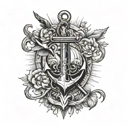 Anchor And Swordfish