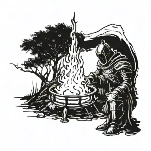 Dark Souls 3 Campfire