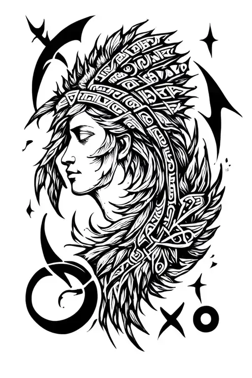 Nordic Runes Engraved