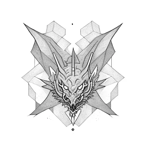 Computer With Dragon