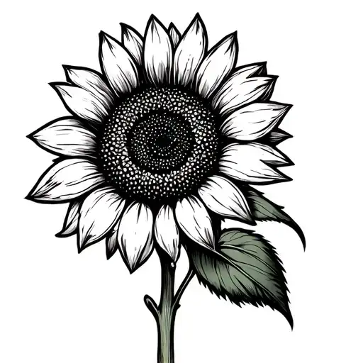 Simple Okanagan Sunflower