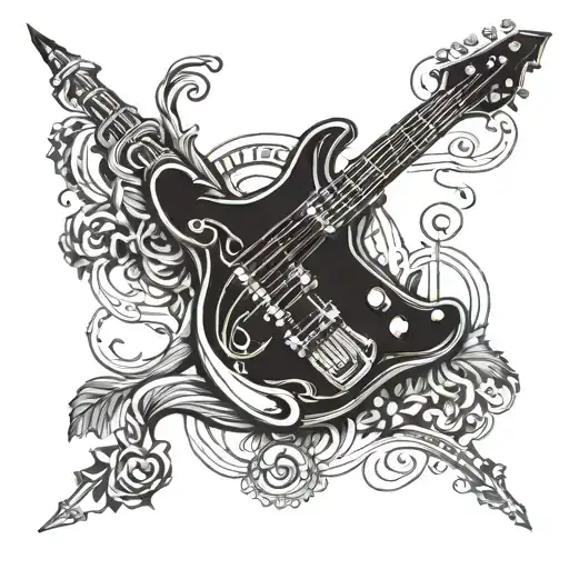 Electric Bass Guitar