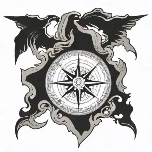 Compass Zeus Ancient Greece