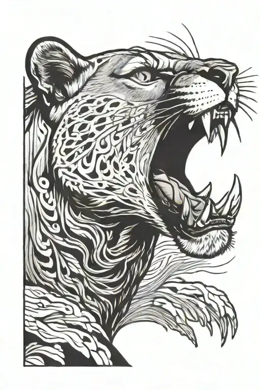 Mountain Lion Roaring