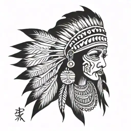 Puerto Rico Indian Woman