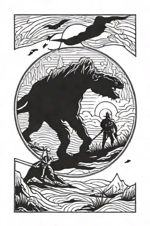 Star Wars Wilderness Scene Inspired