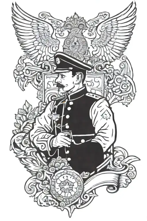 Russian Military Bartender