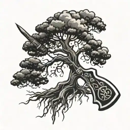 A Tree With A Weapon