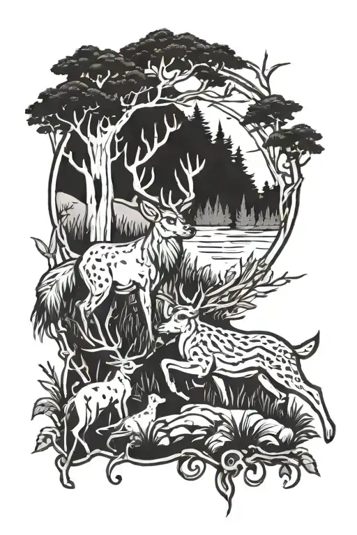 Hunting Scene