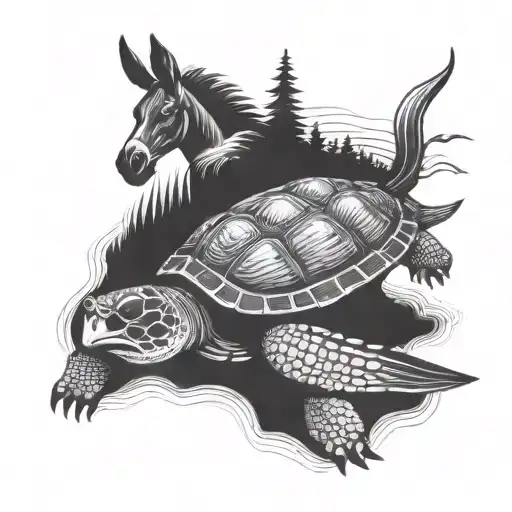 Turtle And Donkey
