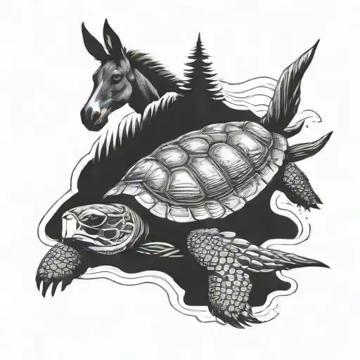Turtle And Donkey