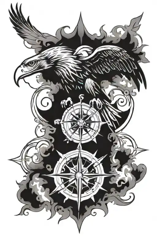 Eagle And Compass