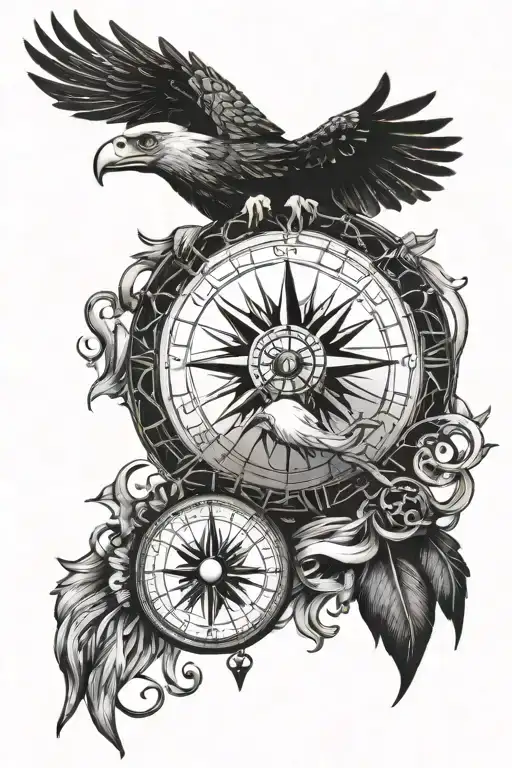 Eagle And Compass