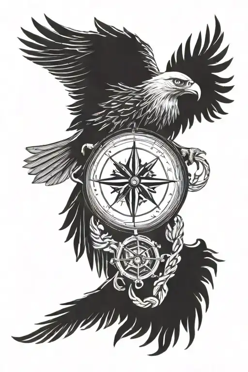 Eagle And Compass