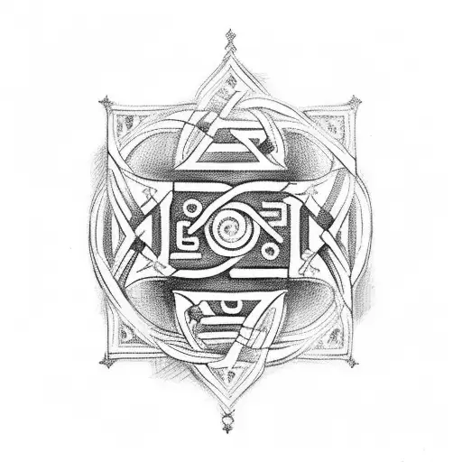 Ancient Slavic Symbols Intertwined With Landmarks From Your Favorite Travel Destinations