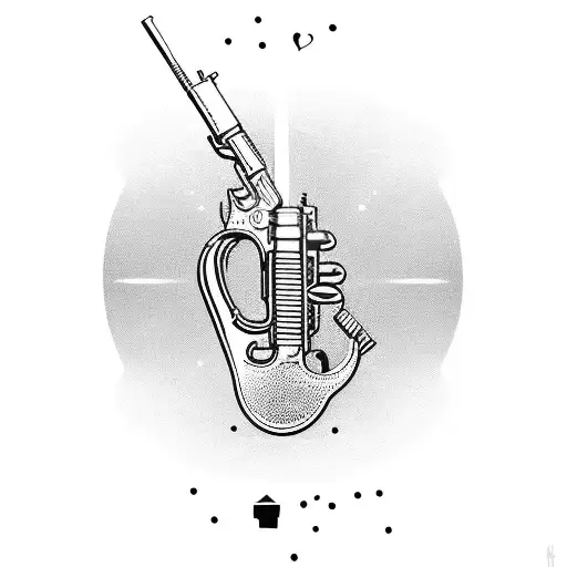 A Gun Shaped Like A Musical Instrument