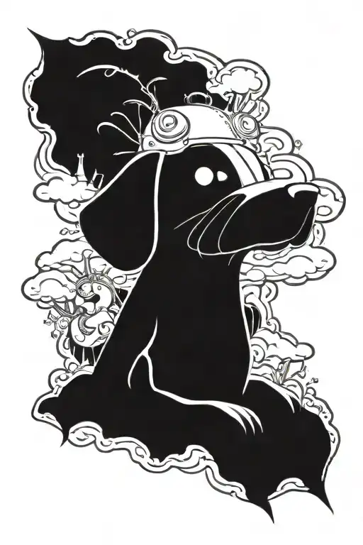 Adventure Time Cartoon Dog