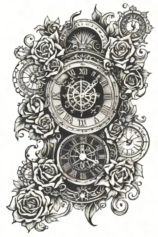 Children Birthday Clock Face