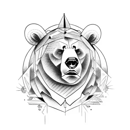 Bear Dressed As Joker