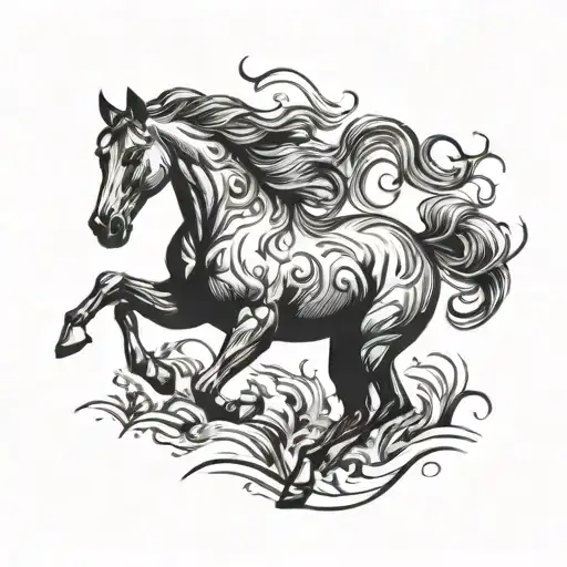 Horse Galloping