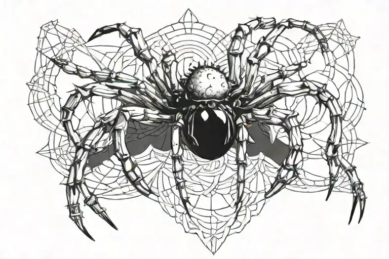 Ring Made Of Spider's Legs