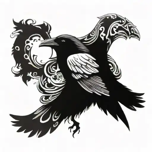 Raven That Protects The Family