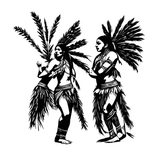 Native American Grass Dancers