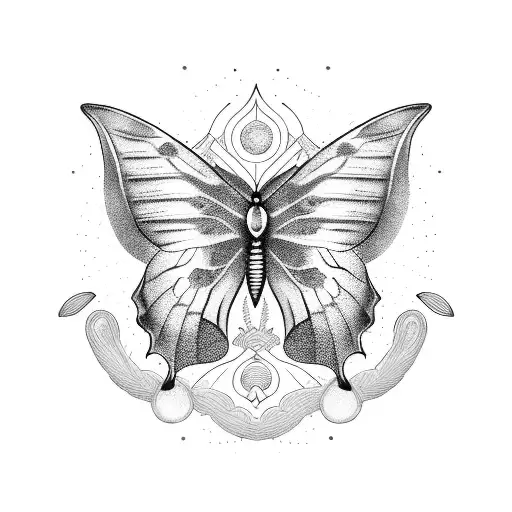 Combine The Symbols Of Aquarius And A Butterfly In A Unique Way