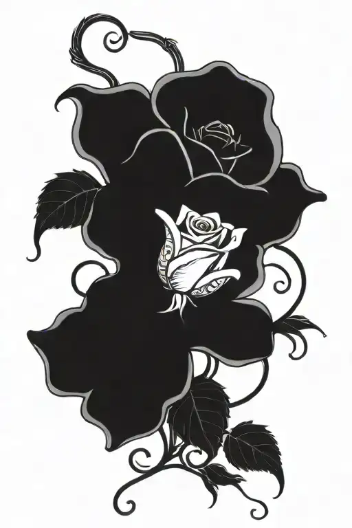 Rose And Vine Growing