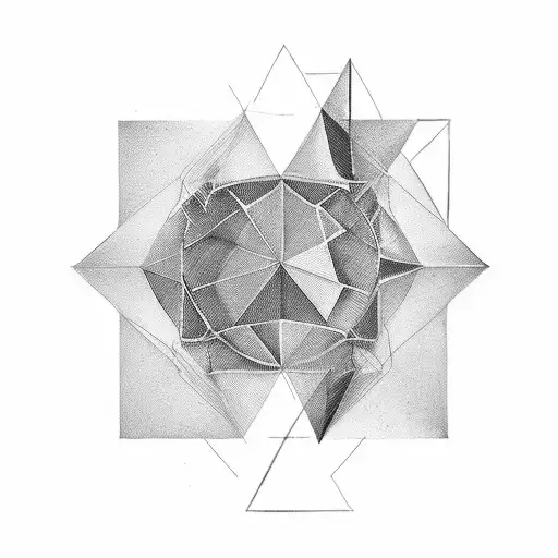 Geometrical Line Small