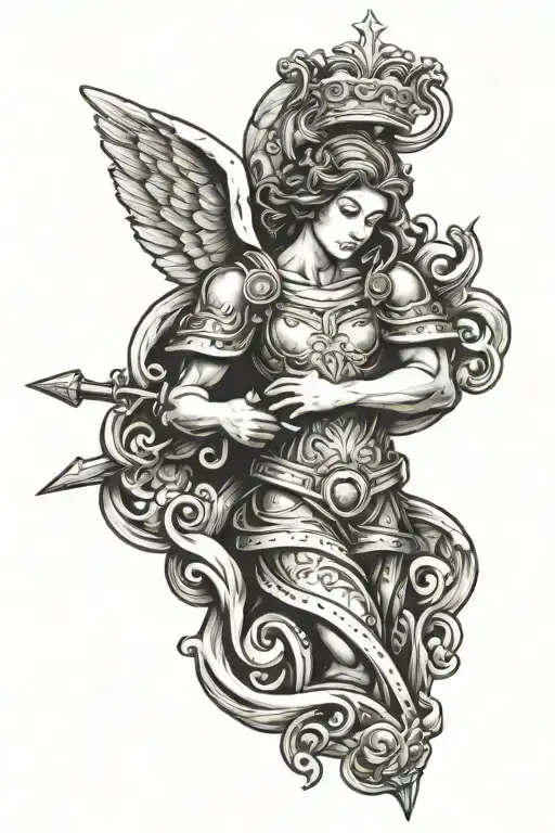 Angel Warrior Heart Money