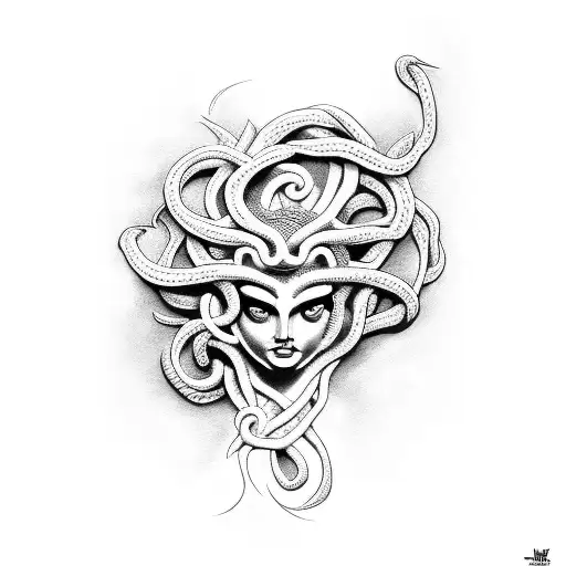 Medusa With Pheonix