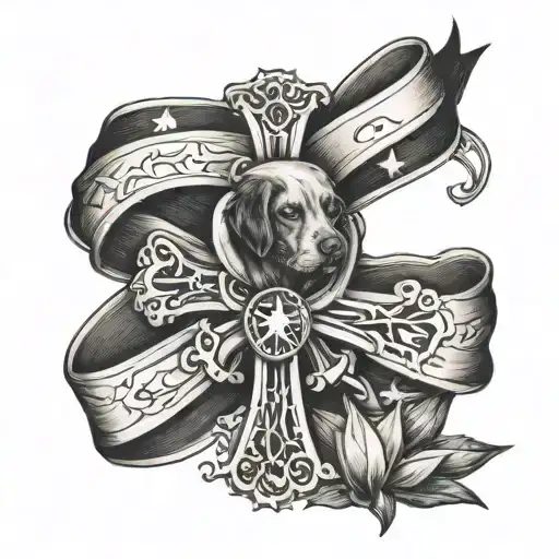 Bundeswehr Cross Of Honour With Ribbon Halloween And Dog Kiddo Mrs Katrin