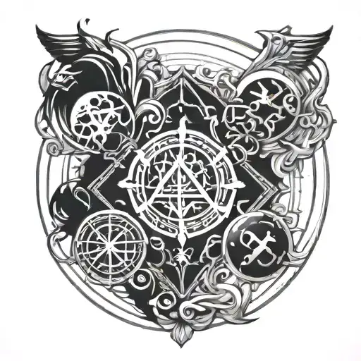 Full Metal Alchemist Alchemy Circle