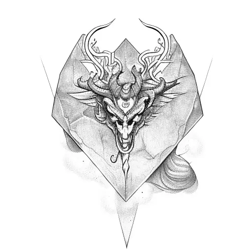 A Mythical Creature From Mythology In A Gaming Setting