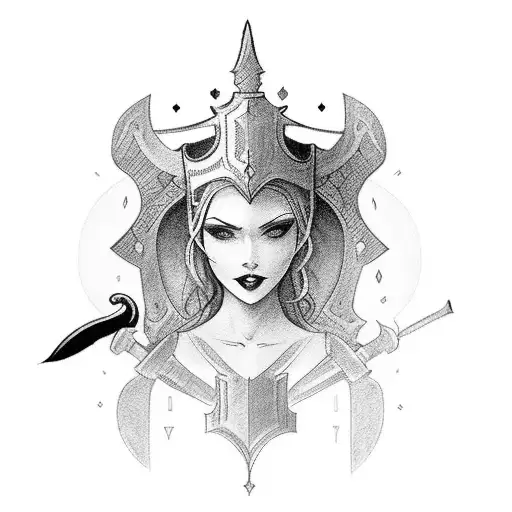 She Wasn't Looking For A Knight She Was Looking For A Sword