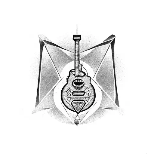 A Guitar Made Out Of Chemical Elements