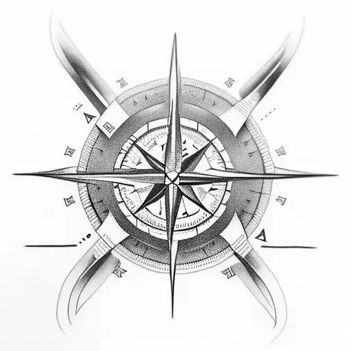 Combine The Elements Of A Kangaroo And A Compass In A Unique Way