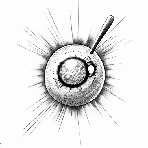 Eyeball Getting Hit With A Golf Ball