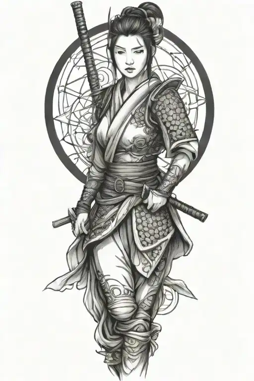 Woman Samurai Warrior