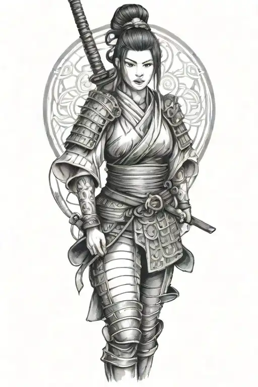 Woman Samurai Warrior