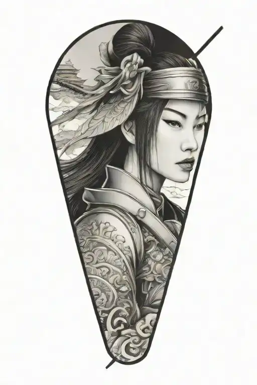 Woman Samurai Warrior