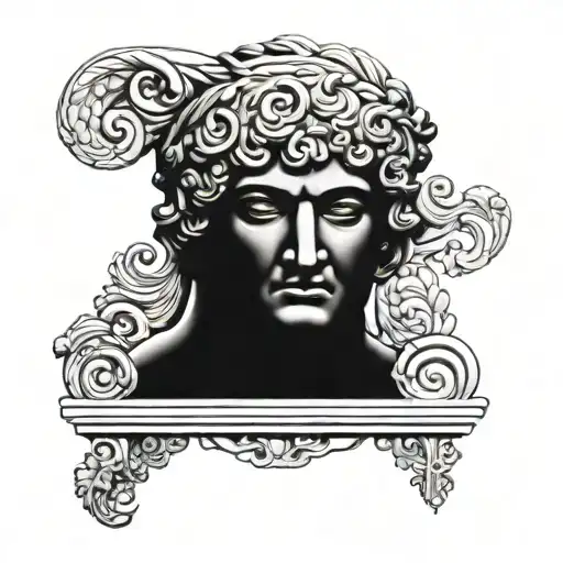 Roman Statue Head