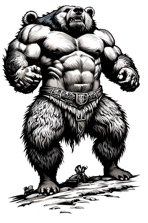 Coliseum Strong Man Bear