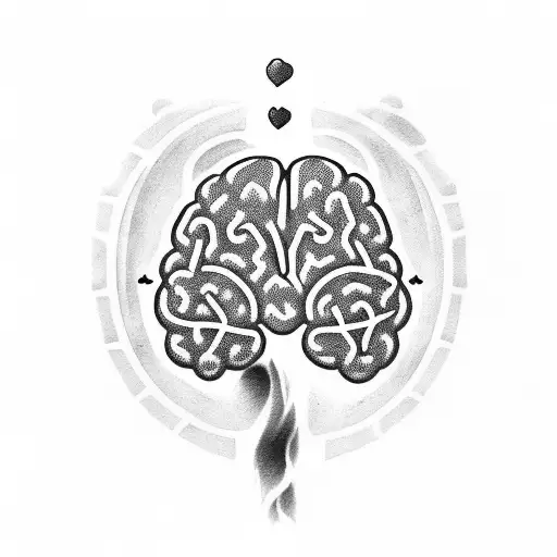 Minimalistic Love Brain