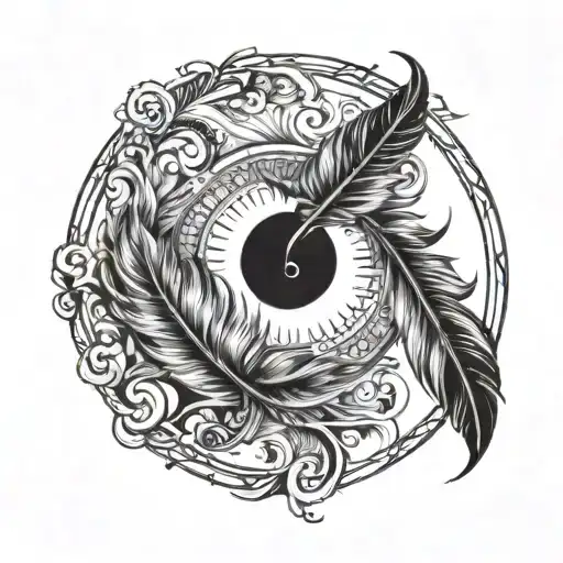 Feather Feather Circle