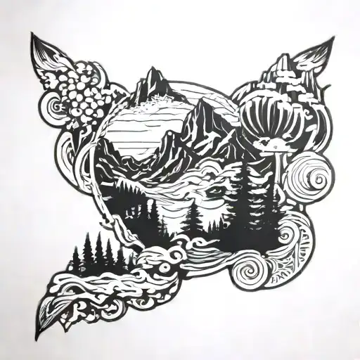 Cover Globbe With Mountains